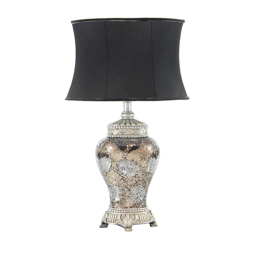 Glass Glam Table Lamp 30 x 18 x 11 - 18 x 11 x 30