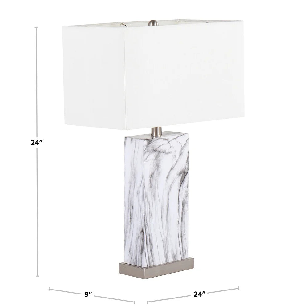 Silver Orchid Kalyani Table Lamp