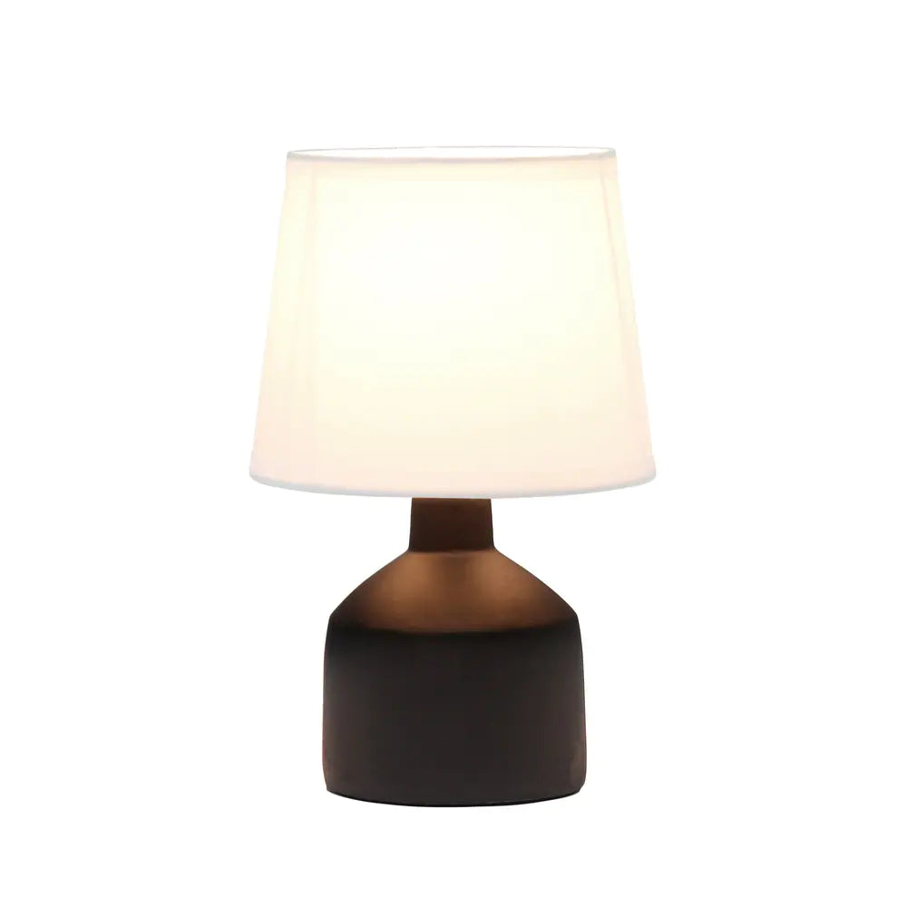 Simple Designs Mini Bocksbeutal Ceramic Table Lamp