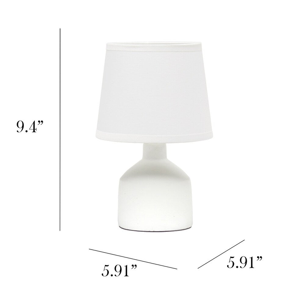 Simple Designs Mini Bocksbeutal Ceramic Table Lamp