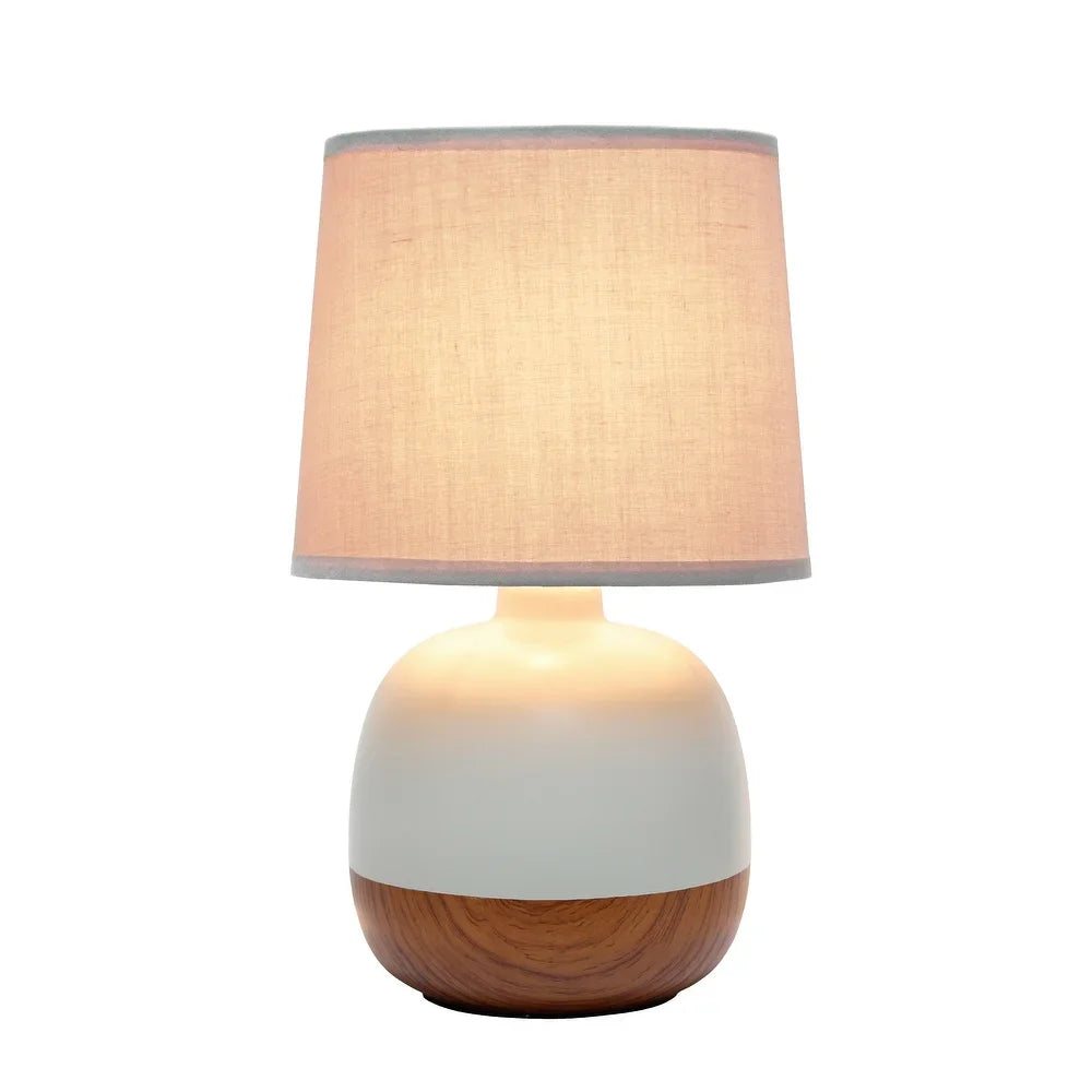 Simple Designs Petite Mid Century Table Lamp