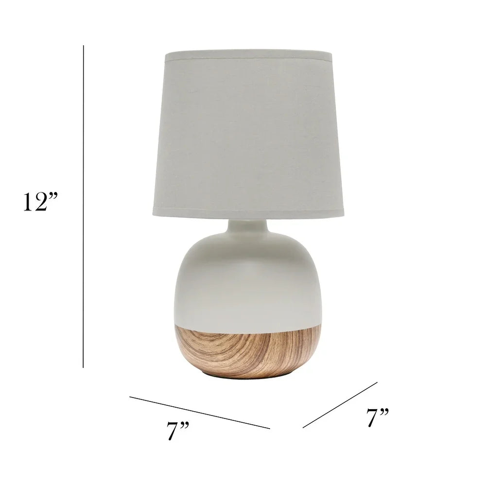 Simple Designs Petite Mid Century Table Lamp