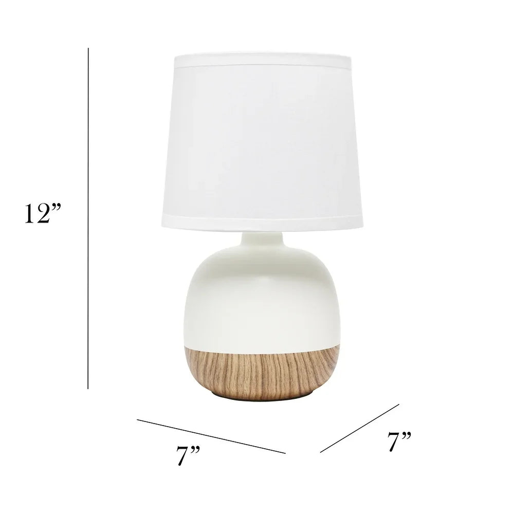 Simple Designs Petite Mid Century Table Lamp