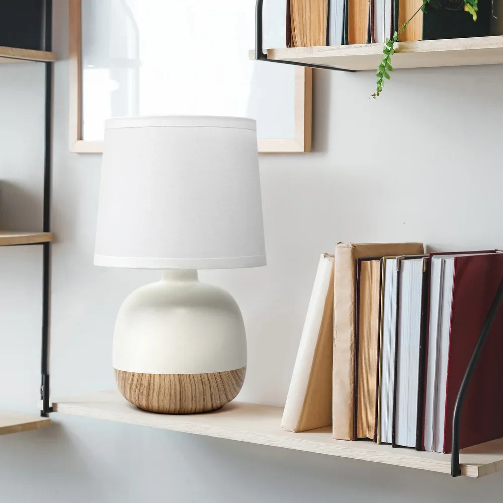 Simple Designs Petite Mid Century Table Lamp