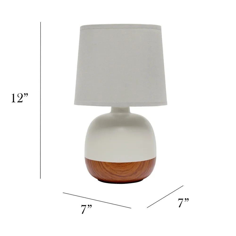 Simple Designs Petite Mid Century Table Lamp