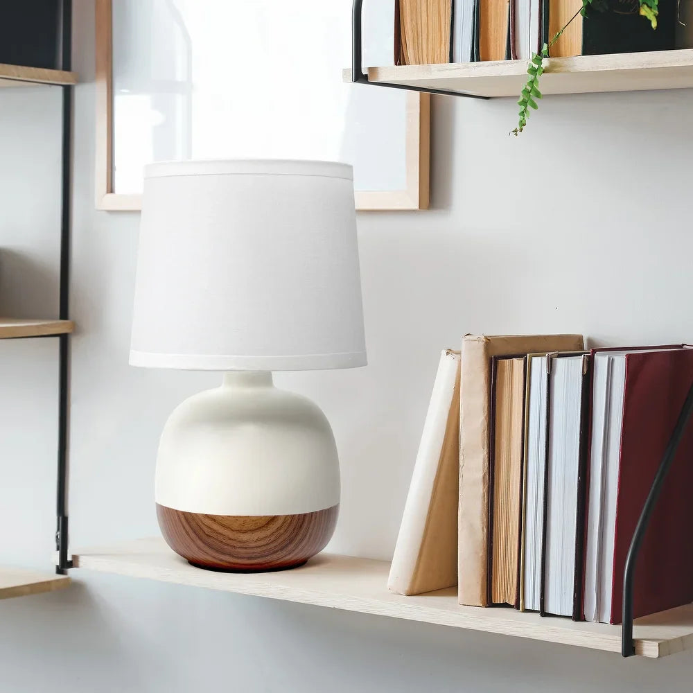 Simple Designs Petite Mid Century Table Lamp