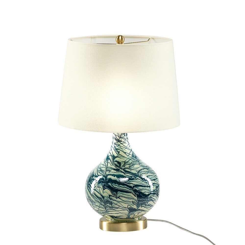 Sirsukh 20" Table Lamp with Linen Shade Set of 2