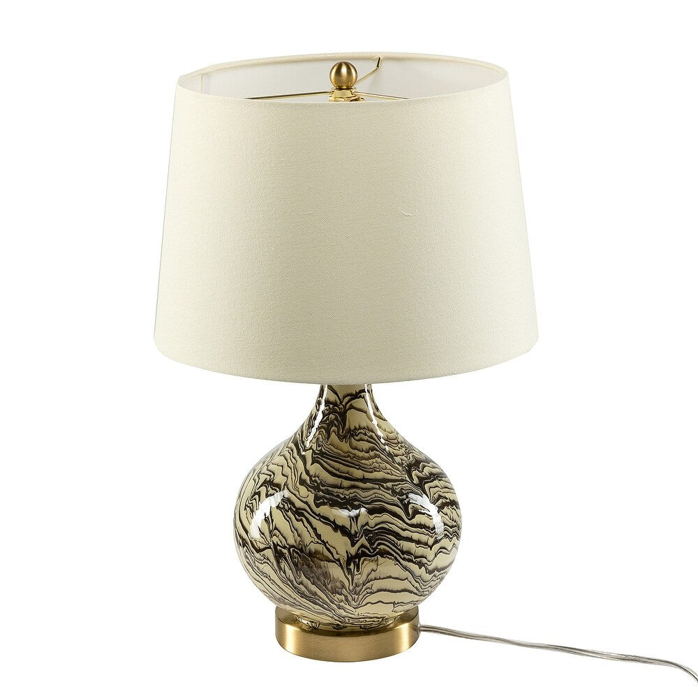 Sirsukh 20" Table Lamp with Linen Shade Set of 2