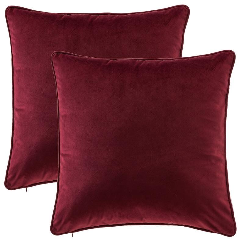 Gracewood Hollow Osmanagic Velvet Pillow Covers (Set of 2)