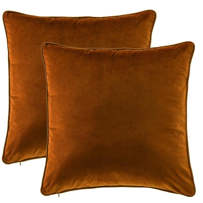 Gracewood Hollow Osmanagic Velvet Pillow Covers (Set of 2)