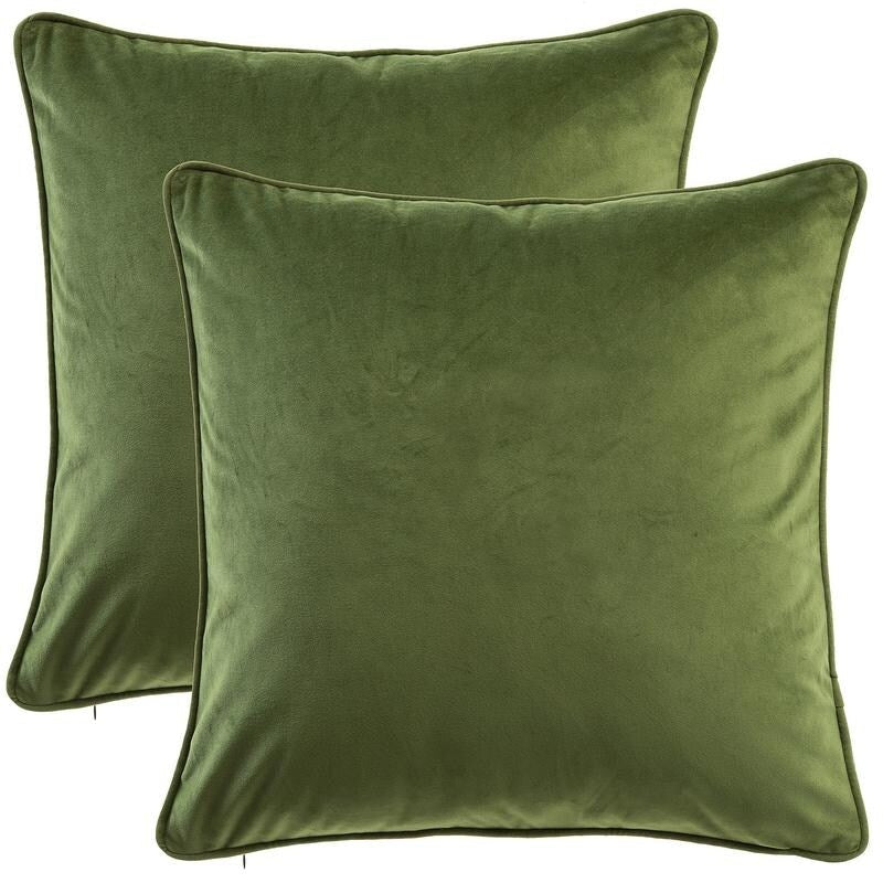 Gracewood Hollow Osmanagic Velvet Pillow Covers (Set of 2)