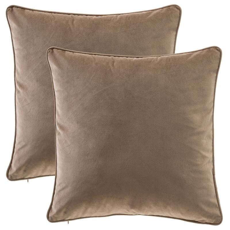 Gracewood Hollow Osmanagic Velvet Pillow Covers (Set of 2)