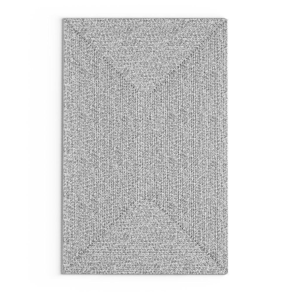 Braided Handmade Grey Indoor/Outdoor Soft Area Rug