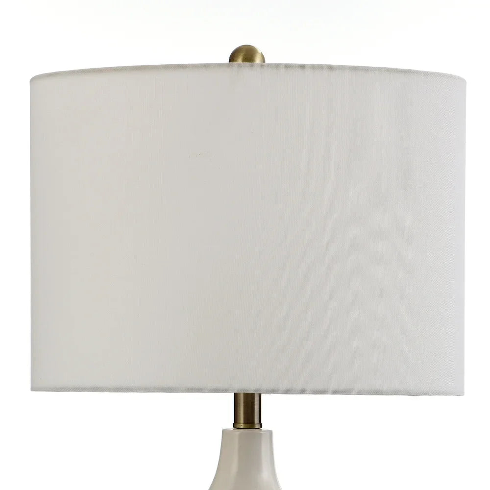 StyleCraft Banbury Large Round Transitional Dimpled Moulded Table Lamp