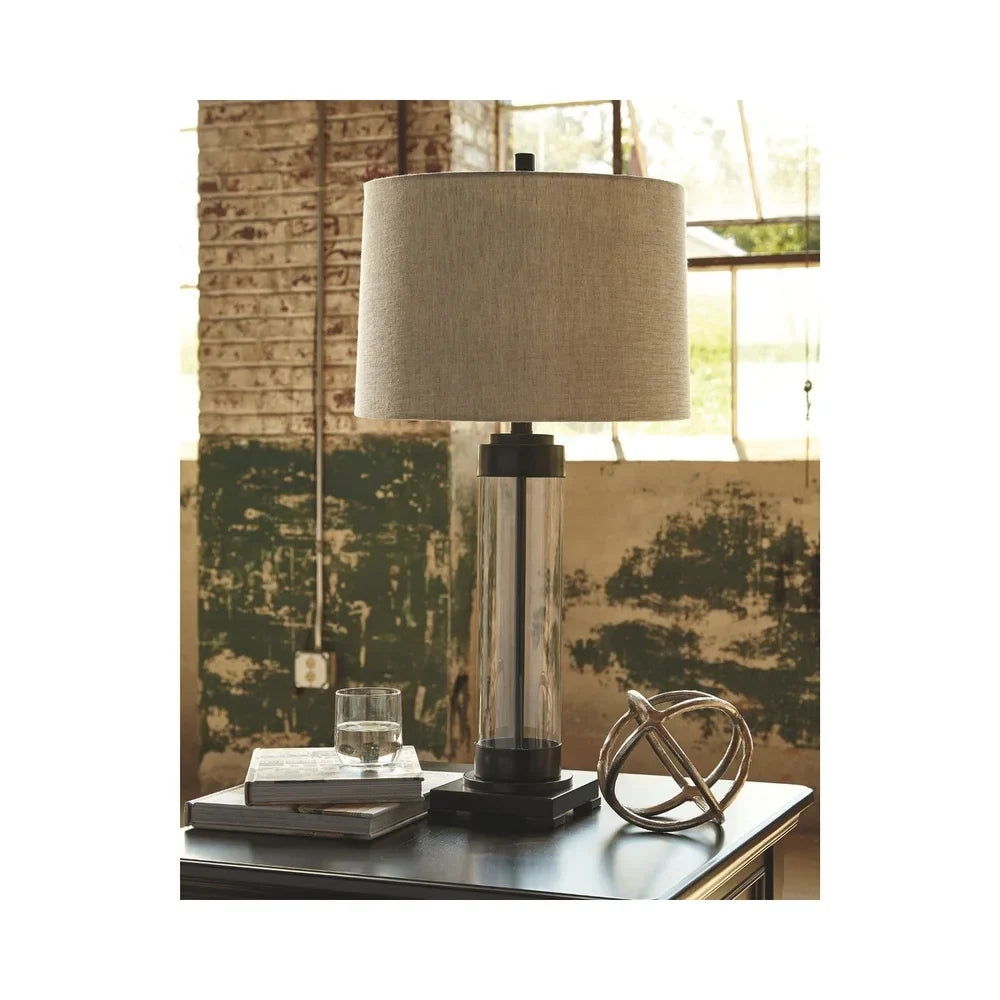 Talar Clear/Bronze 31 Inch Table Lamp