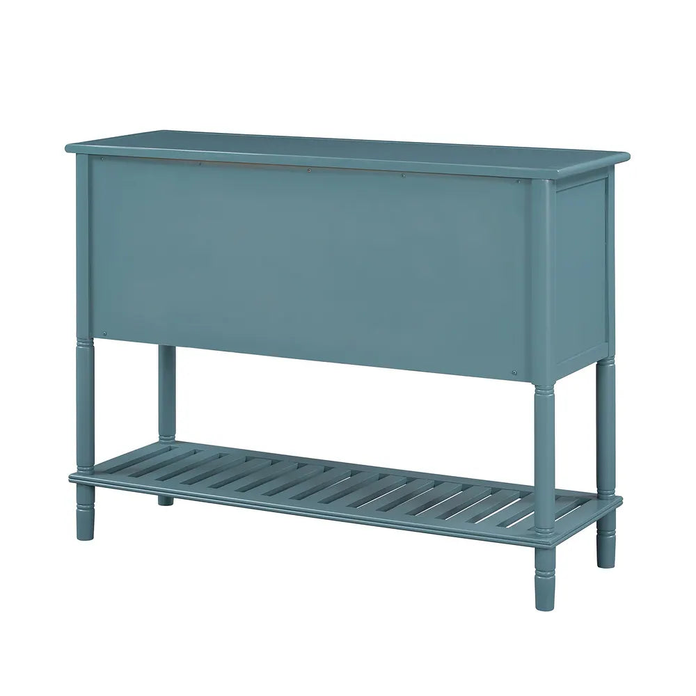 Tantalus 45"in.Console Table with Drawers and Shelves