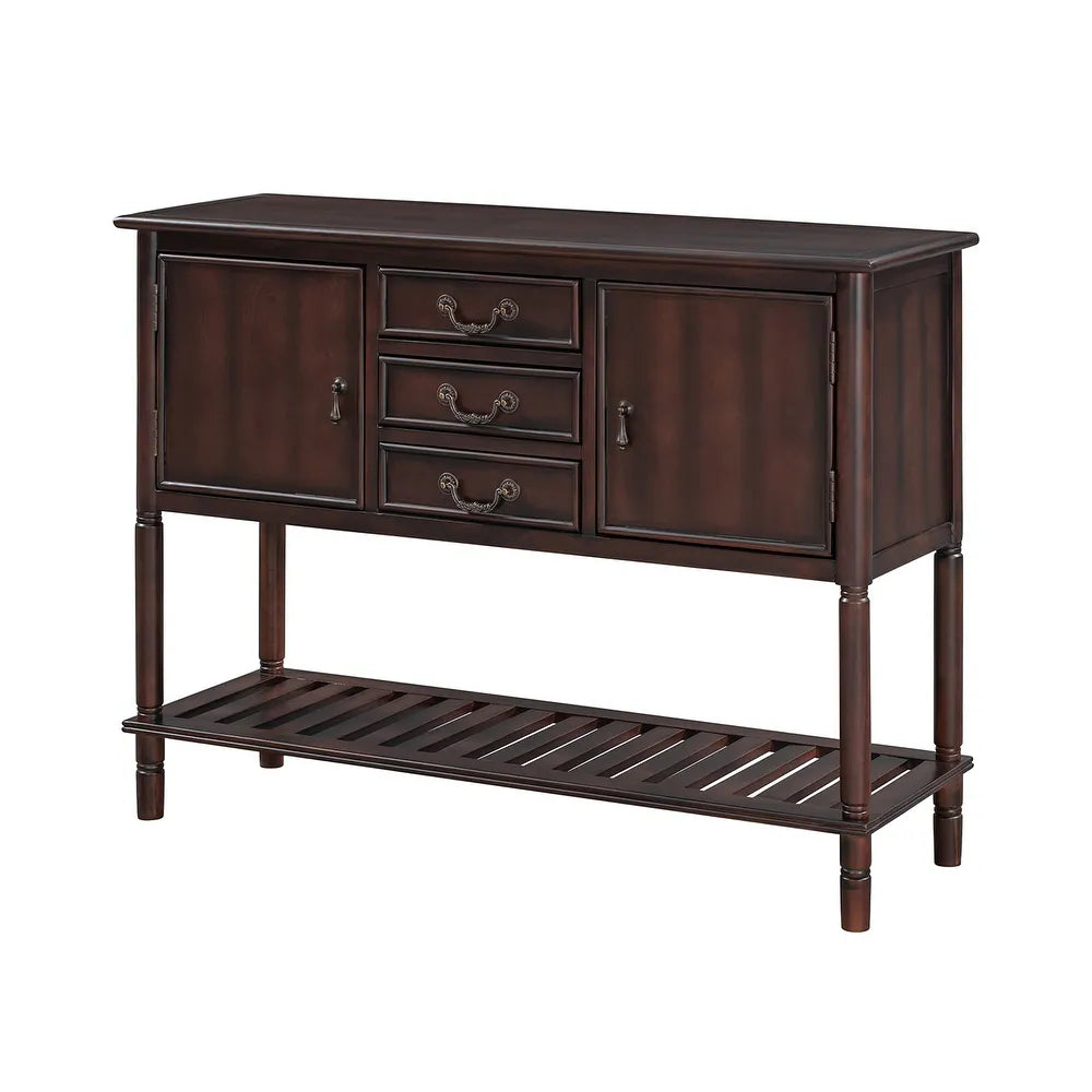 Tantalus 45"in.Console Table with Drawers and Shelves