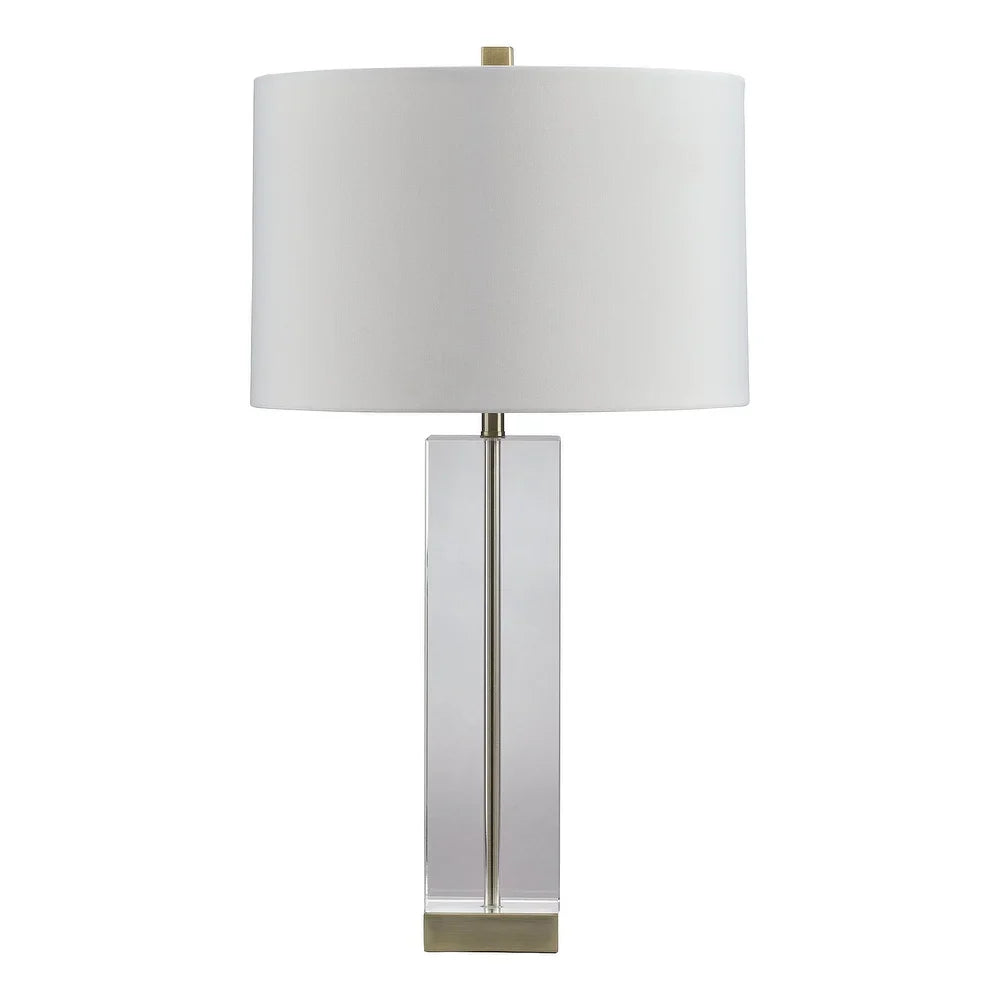 Teelsen Crystal Table Lamp - 16"W x 16"D x 28"H