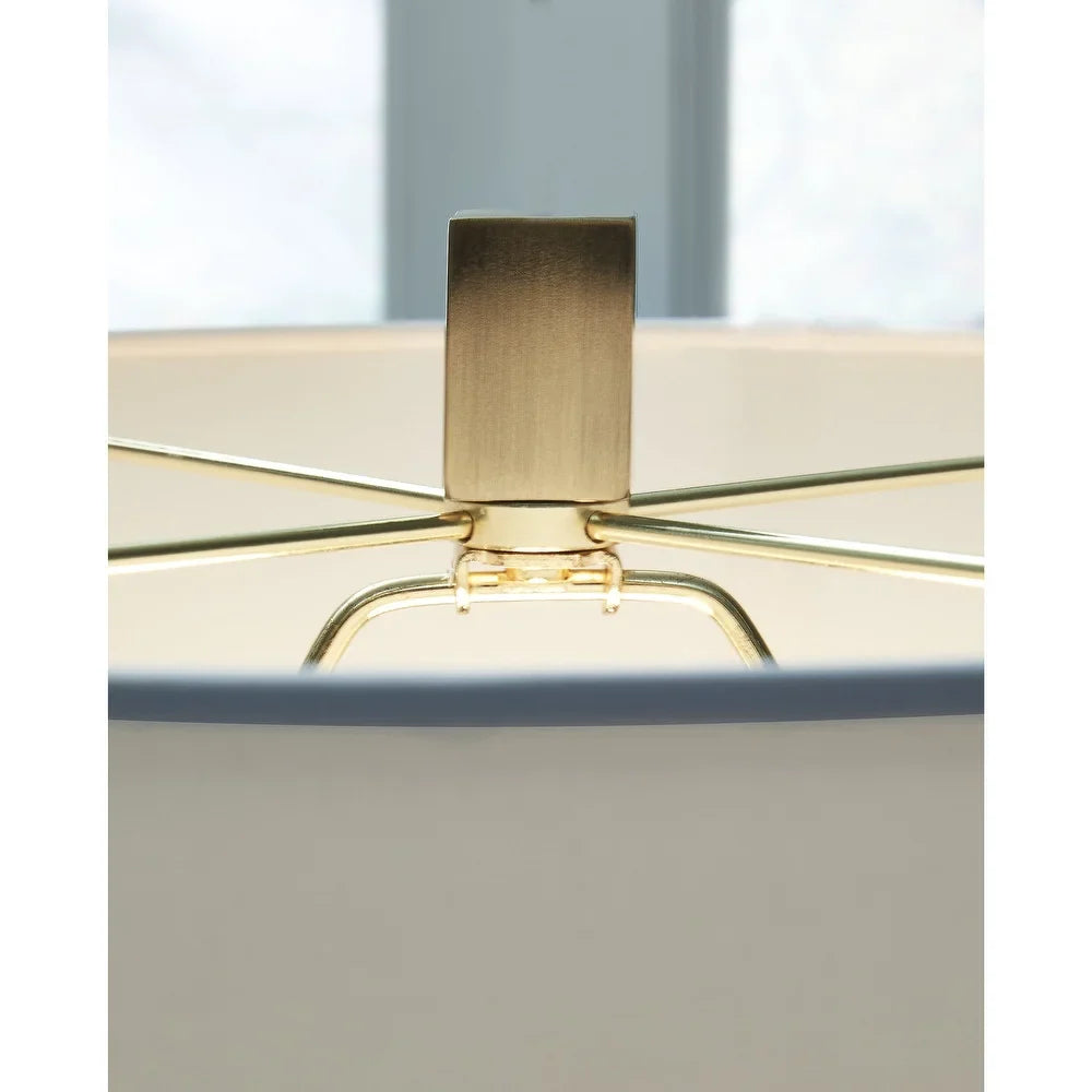 Teelsen Crystal Table Lamp - 16"W x 16"D x 28"H