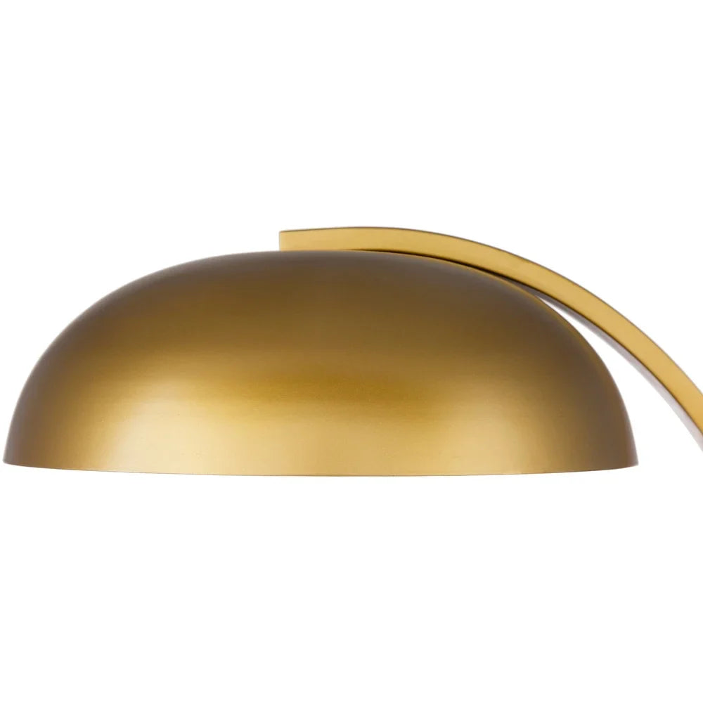 Telnice Table Lamp with Gold Base and Gold Shade