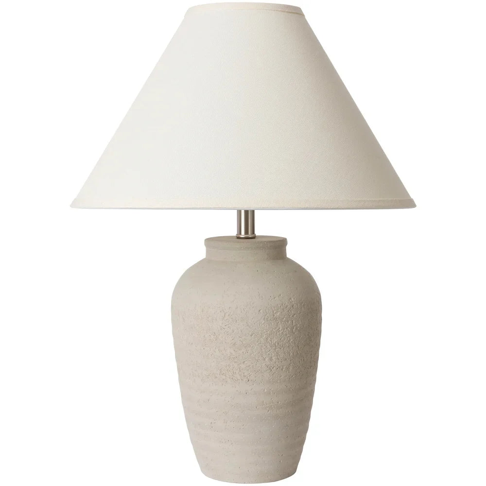 Thadeus Coastal Neutral Classic Table Lamp - 26"H x 18"W x 18"D