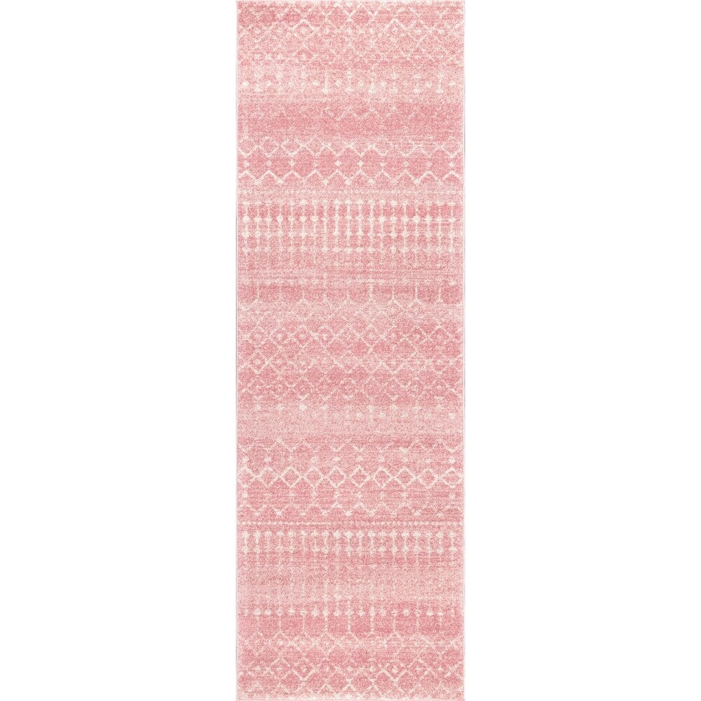 Trellis Pink Soft Area Rugs