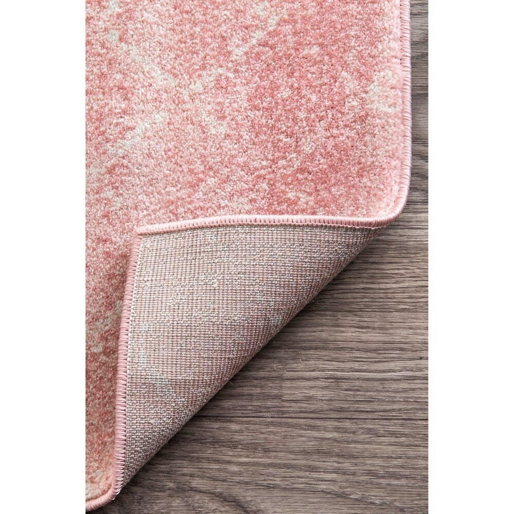 Trellis Pink Soft Area Rugs