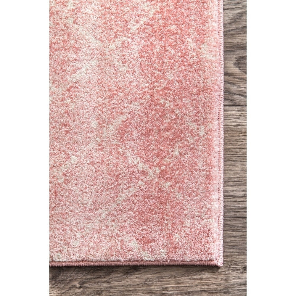 Trellis Pink Soft Area Rugs