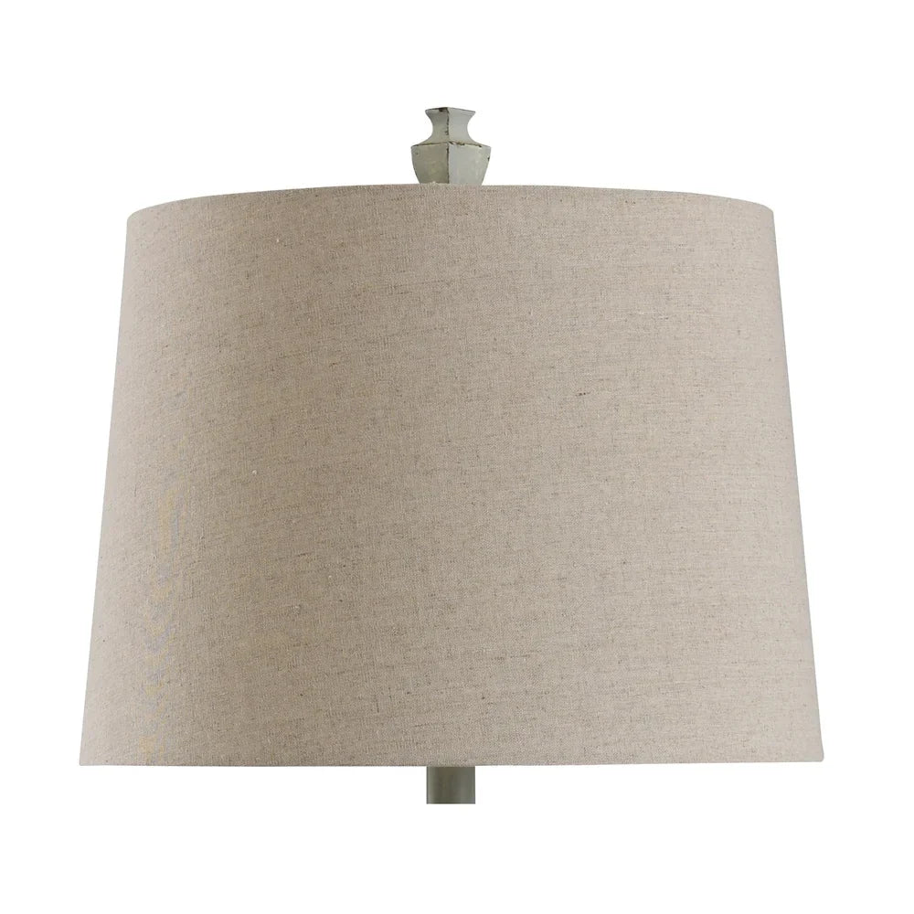 The Gray Barn Willowsun Distressed Blue Urn Style Table Lamp