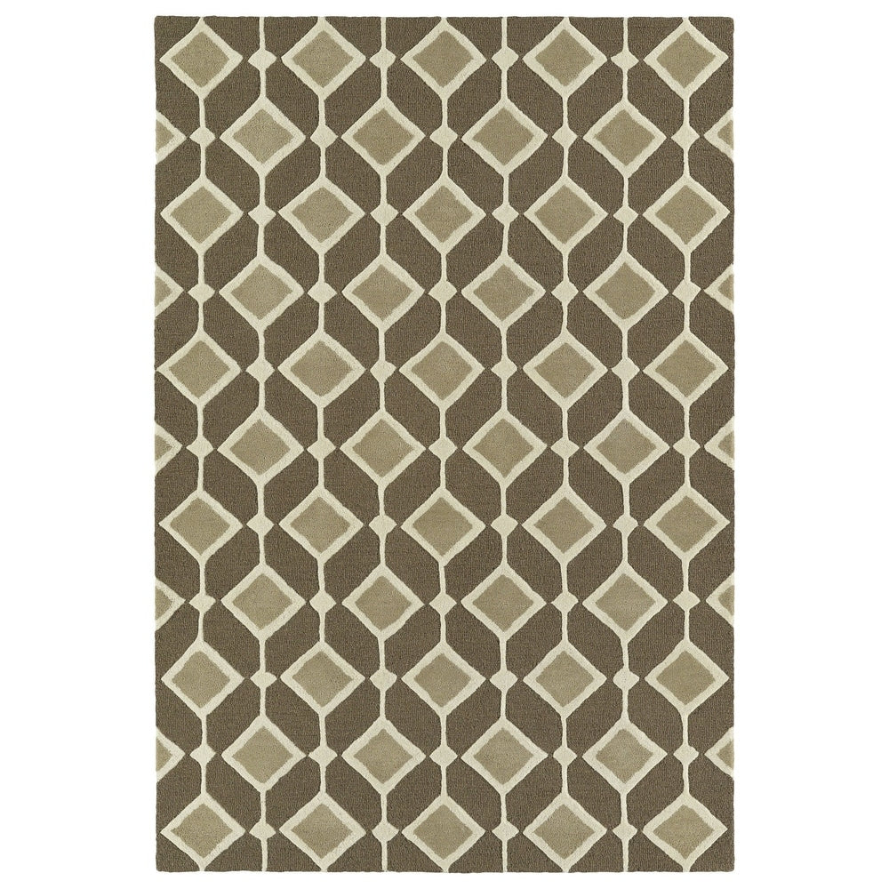 SPACES COLLECTION Brown Area Soft Rug