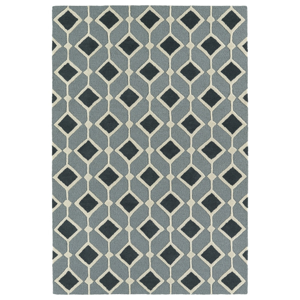 SPACES COLLECTION Black Soft Area Rug