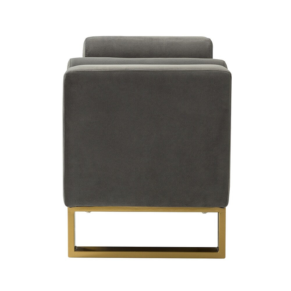 Aurora Upholstered Bench with Storage Space by 14 Karat Home