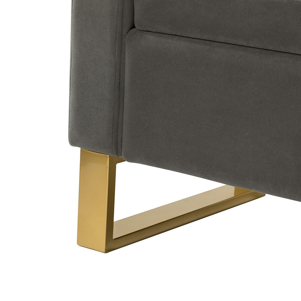 Aurora Upholstered Bench with Storage Space by 14 Karat Home