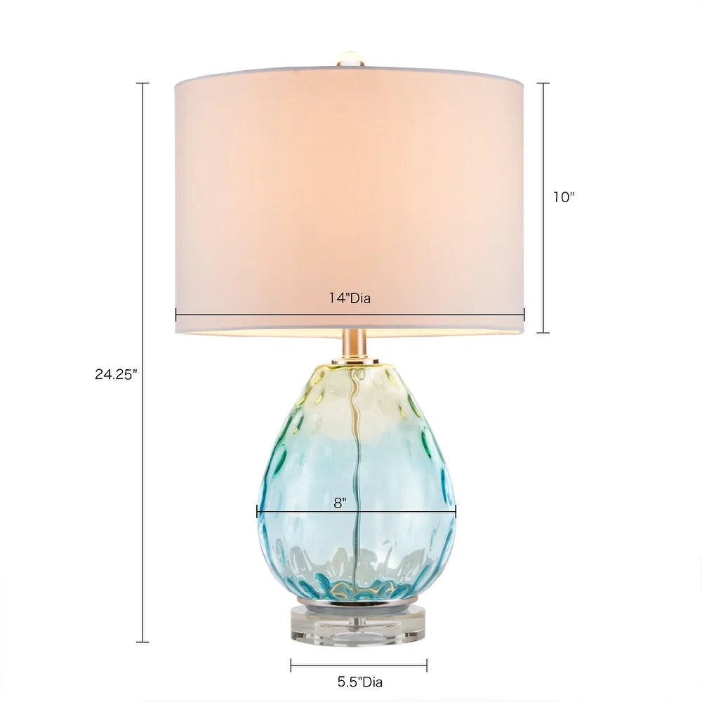 Urban Habitat Borel Ombre Glass Table Lamp