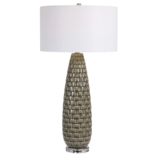 Uttermost Belregard Grey Table Lamp