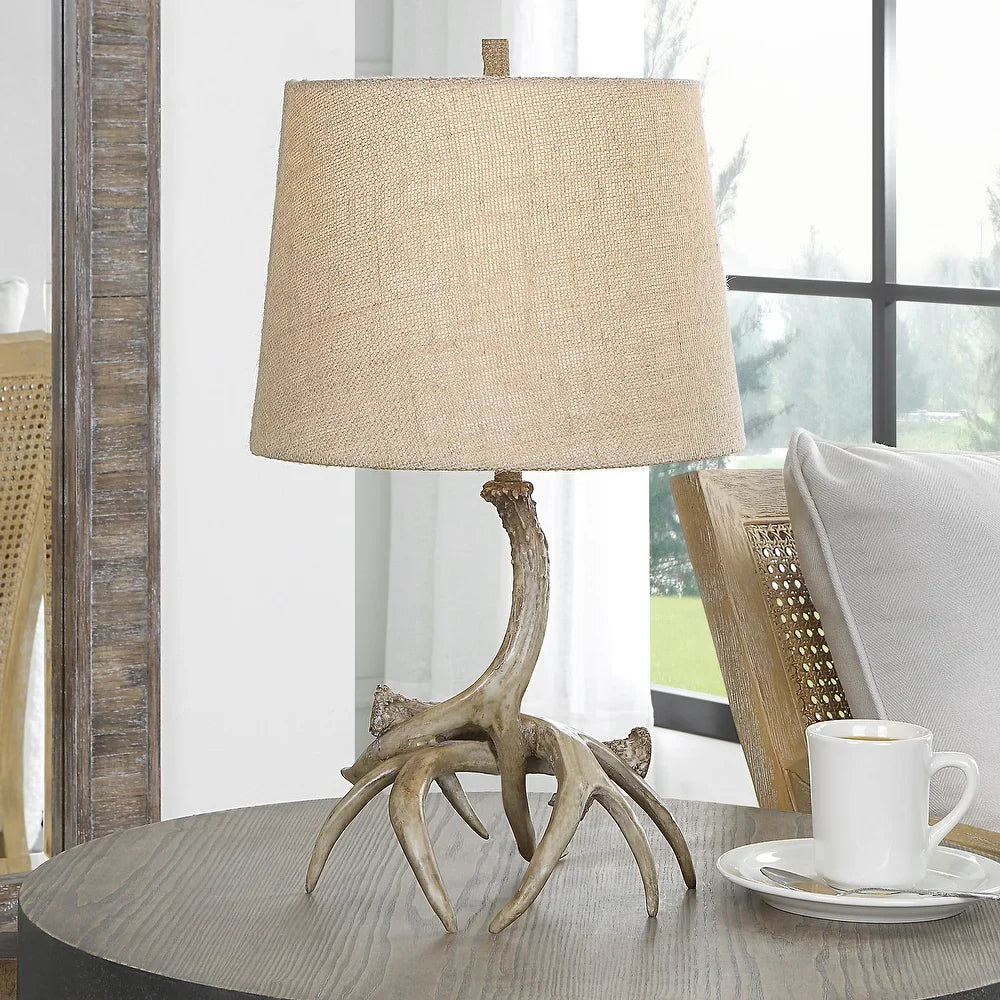 Uttermost Rustic Table Lamp - 12"D x 12"W x 21.25"H