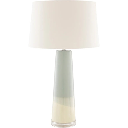 Varina Pale Blue Ceramic 28.5-inch Table Lamp