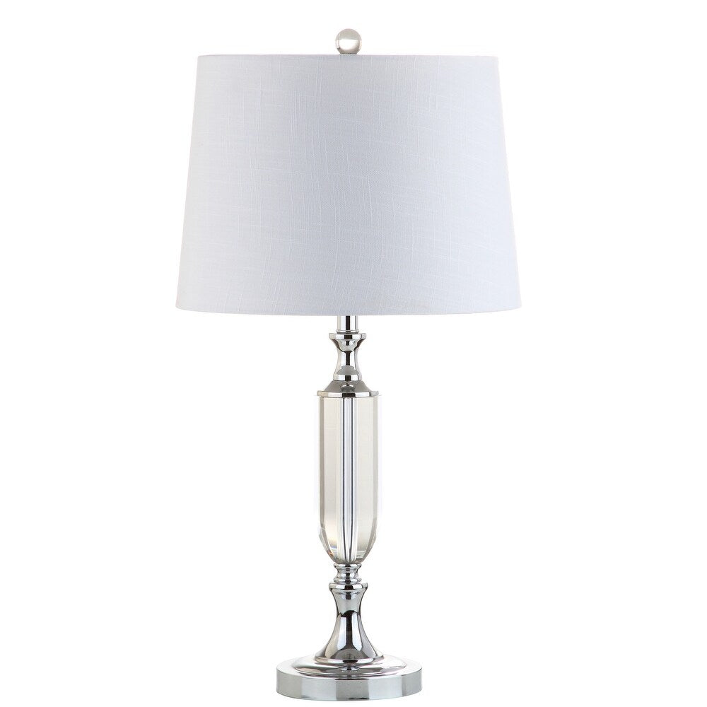 Victoria 27" Crystal LED Table Lamp, Clear