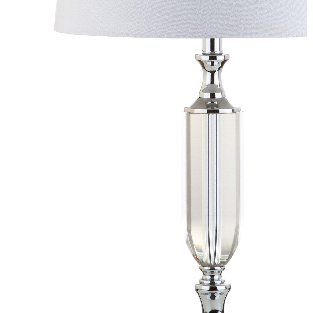 Victoria 27" Crystal LED Table Lamp, Clear