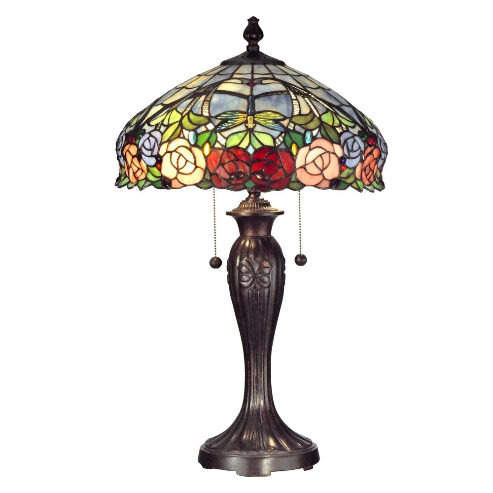 Zenia Rose Tiffany Table Lamp