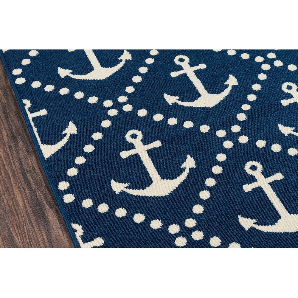 Baja Anchors Indoor Outdoor Rug