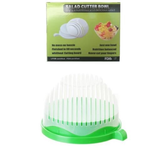 Fruit Vegetable Salad Chopper Cutter Bowl