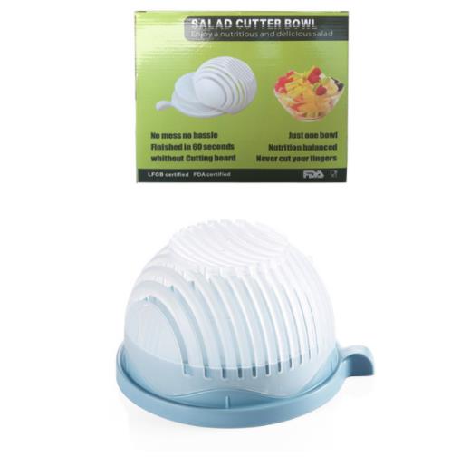 Fruit Vegetable Salad Chopper Cutter Bowl