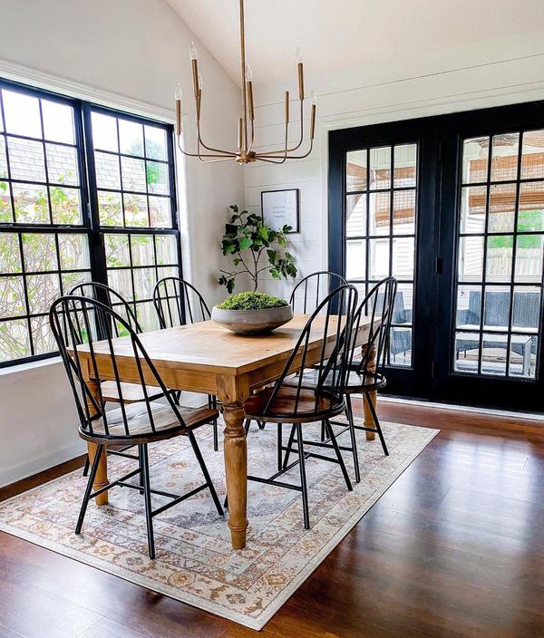 Vera Vintage Ivory Grey Rust Tribal Diamond Medallion Pattern Area Rug